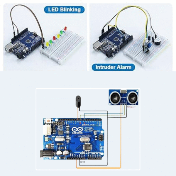 Arduino Uno R3 Starter Kit with 25 DIY Projects