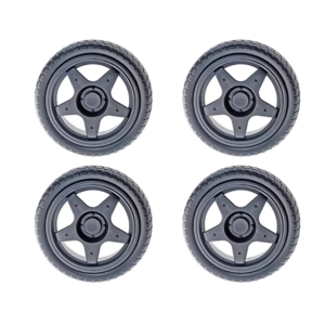 Robot Car Wheels for BO Motor – Set of 4 for Arduino Robotics