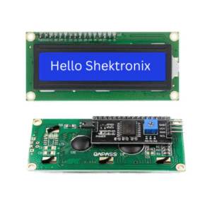 16x2 LCD Display with I2C Module for Arduino and ESP32