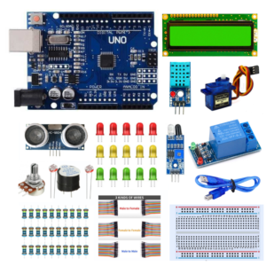 Arduino beginner starter kit components overview