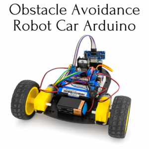Obstacle Avoidance Robot Car Arduino with ultrasonic sensor and motor driver